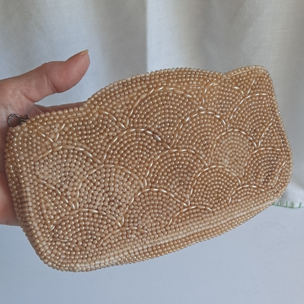 Vintage Beaded Clutch